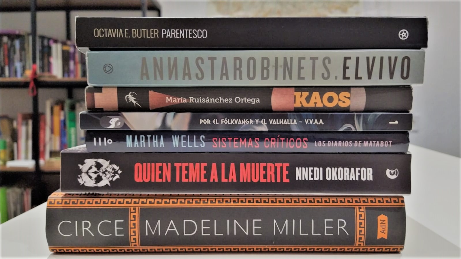 Lecturas de El Grimorio de 2019, libros donados